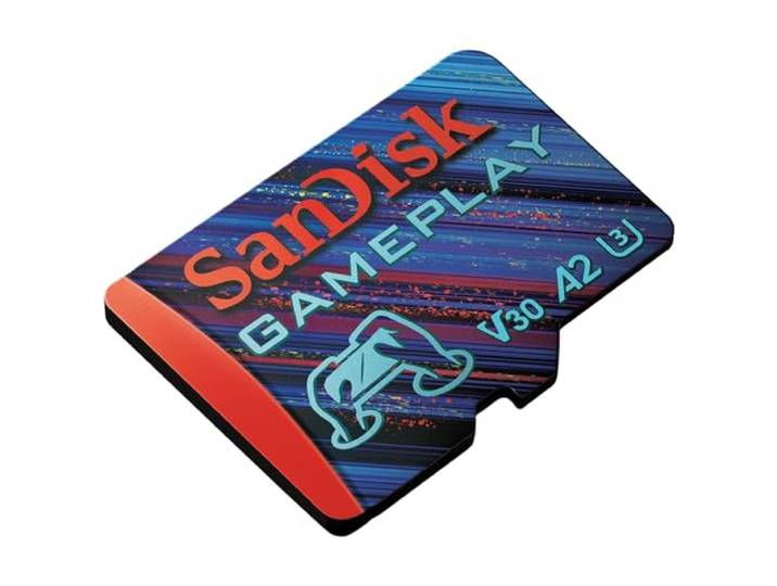 SanDisk GamePlay microSD-kaart voor mobiele/handheld gaming 512 GB (leessnelheden tot 190 MB/s, A2, V30, U3)