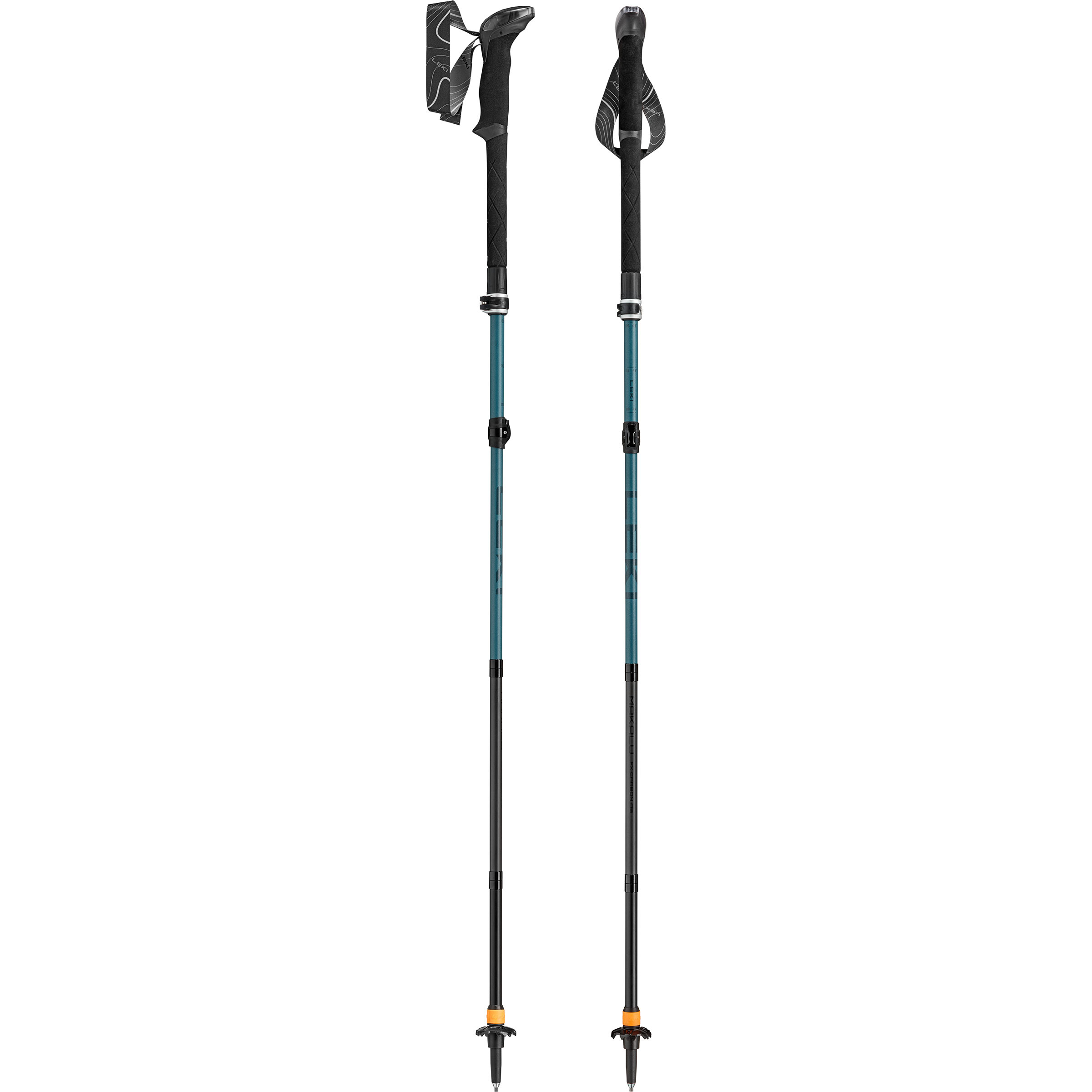 Leki Makalu FX Carbon AS Wanderstöcke Wanderstöcke & Trekkingstöcke blau Größe 110-130cm Camping