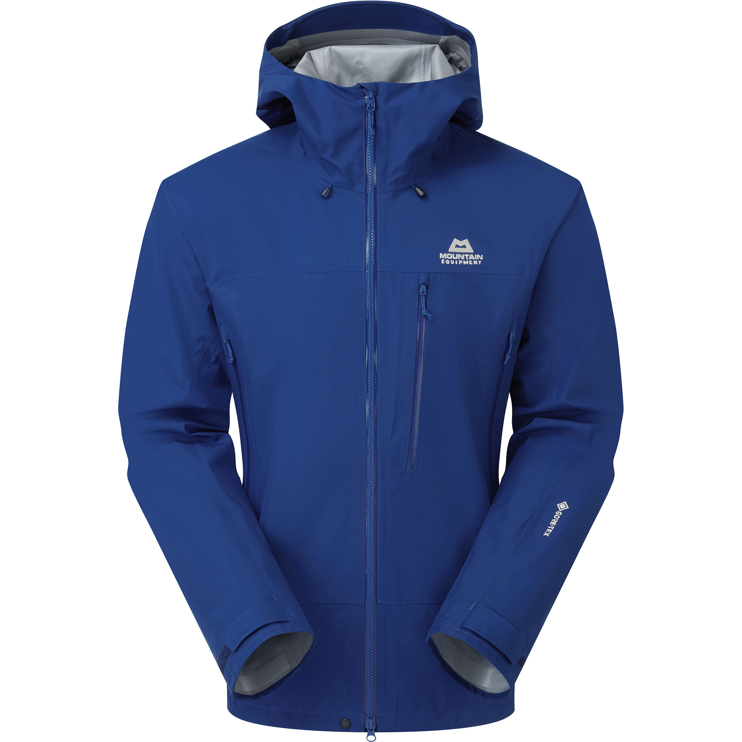 Mountain Equipment Makalu Herren Regenjacke blau Größe S Alpinklettern | Bergsteigen | Hochtour Winddicht Wasserabweisend