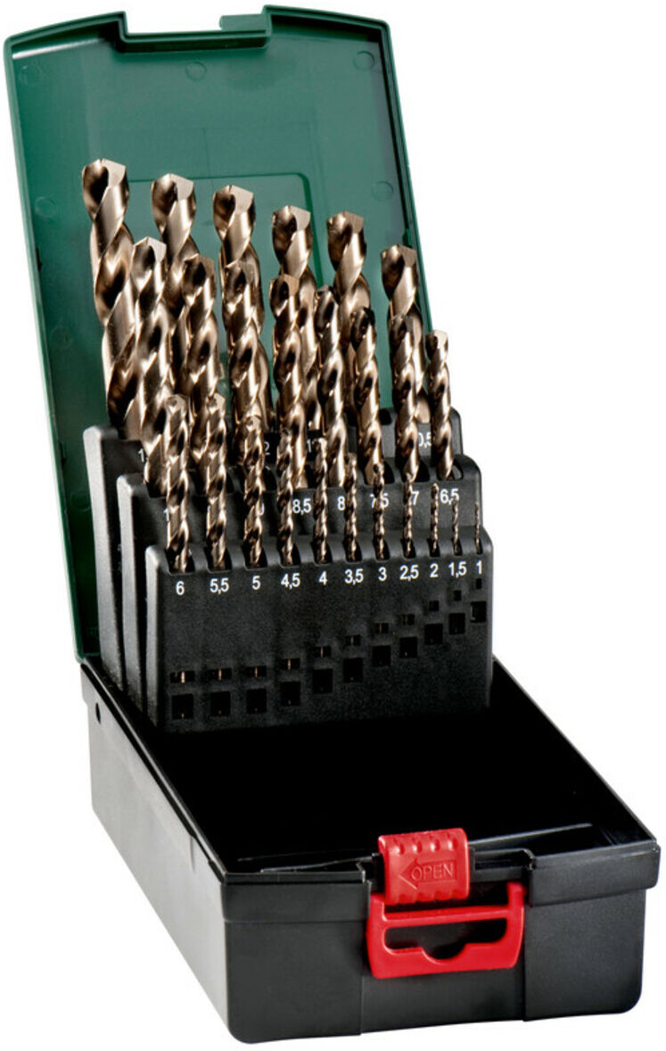Metabo HSS-Co-Bohrerkassette, 25-teilig (627122000)