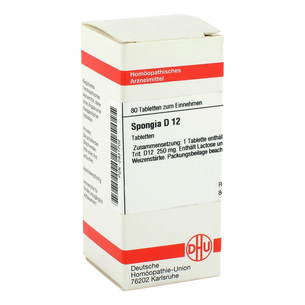 DHU-Arzneimittel GmbH & Co. KG Spongia D12 Tabletten 02931702