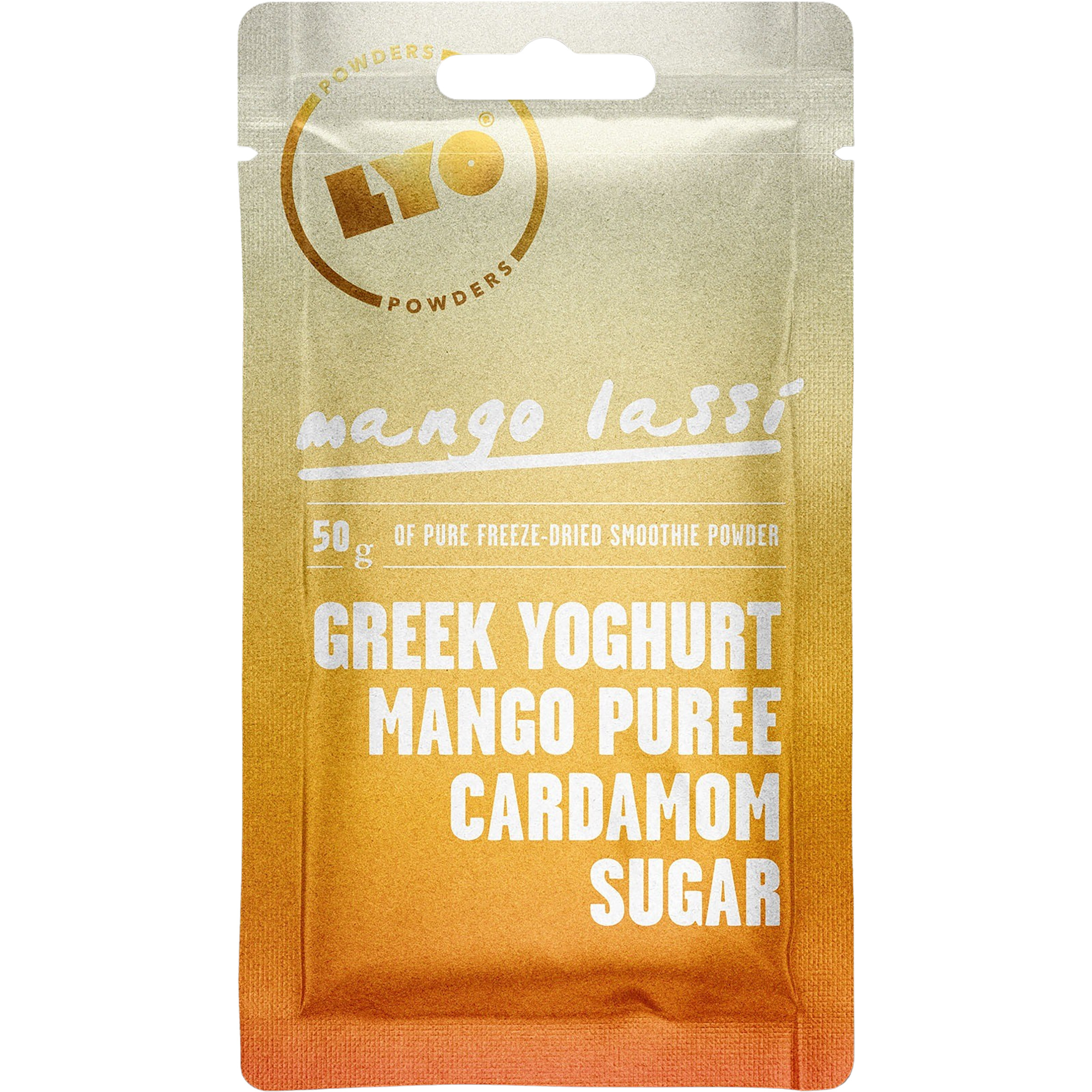 Lyofood Mango Lassi Getränkepulver Größe 50g