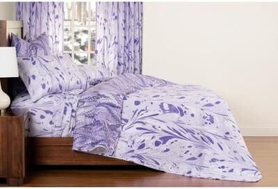 The Art of Marbling Electrify/ Landslide Reversible Luxury Quilt