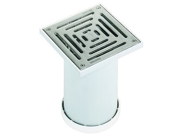 DALLMER Terrassen-Aufsatz GES 15, Rost massiv, verschraubt, 200 x 200 mm 500328