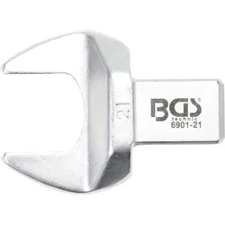 BGS Einsteck-Maulschlüssel 21 mm Aufnahme 14 x 18 - 6901-21