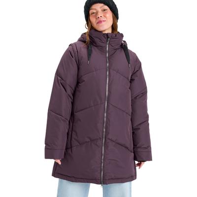 Outdoorjacke ROXY "Driftt To 10K", Damen, Gr. M, lila (huckleberry), Obermaterial: 100% Polyester., Jacken Outdoorjacke