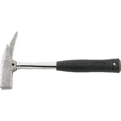 Latthammer gerauhr Nagelhalter 600g Stahlrohrstiel