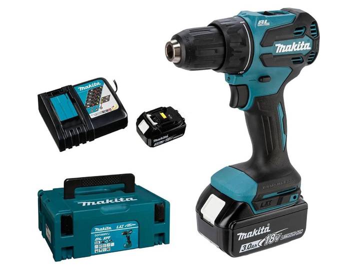 Makita DDF490RFJ Akku-Bohrschrauber 18V