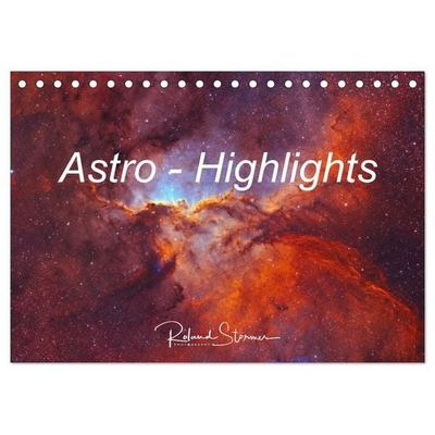Astro - Highlights (Tischkalender 2027 DIN A5 quer), CALVENDO Monatskalender