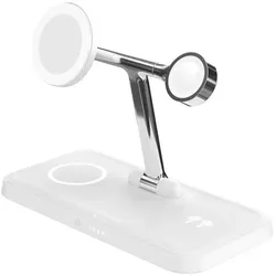 Hyper® HyperJuice HJ3004WHGL Next Qi2 4-in-1 Magnetische Ladestation