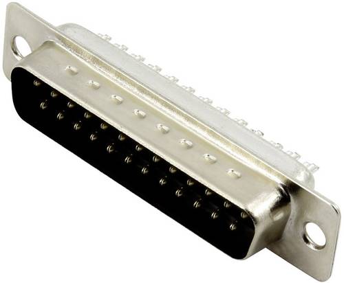 Connfly DS1033-37MBNSISS D-SUB Stecker 180° Polzahl: 37 Löten