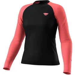 Dynafit, Damen, Funktionsshirt, Ultra S-Tech Langarmshirt Damen - Nahtloses Longsleeve für Ultra Running (S, XS), Schwarz