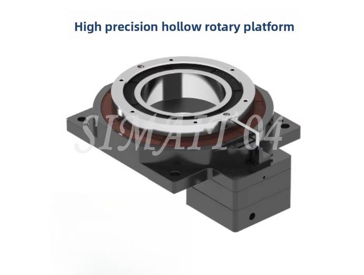 Réducteur de table rotative creuse CNC, actionneur rotatif creux pour servomoteur et moteur pas à pas, haute précision de positionnement répétitif