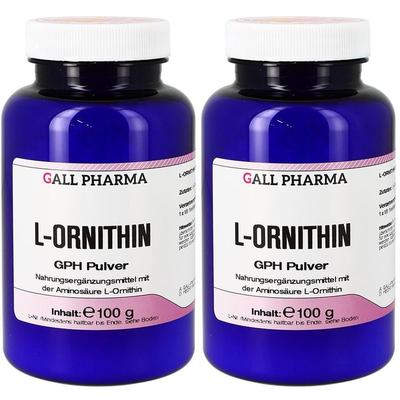 L-Ornithin Pulver x2 2x100 g