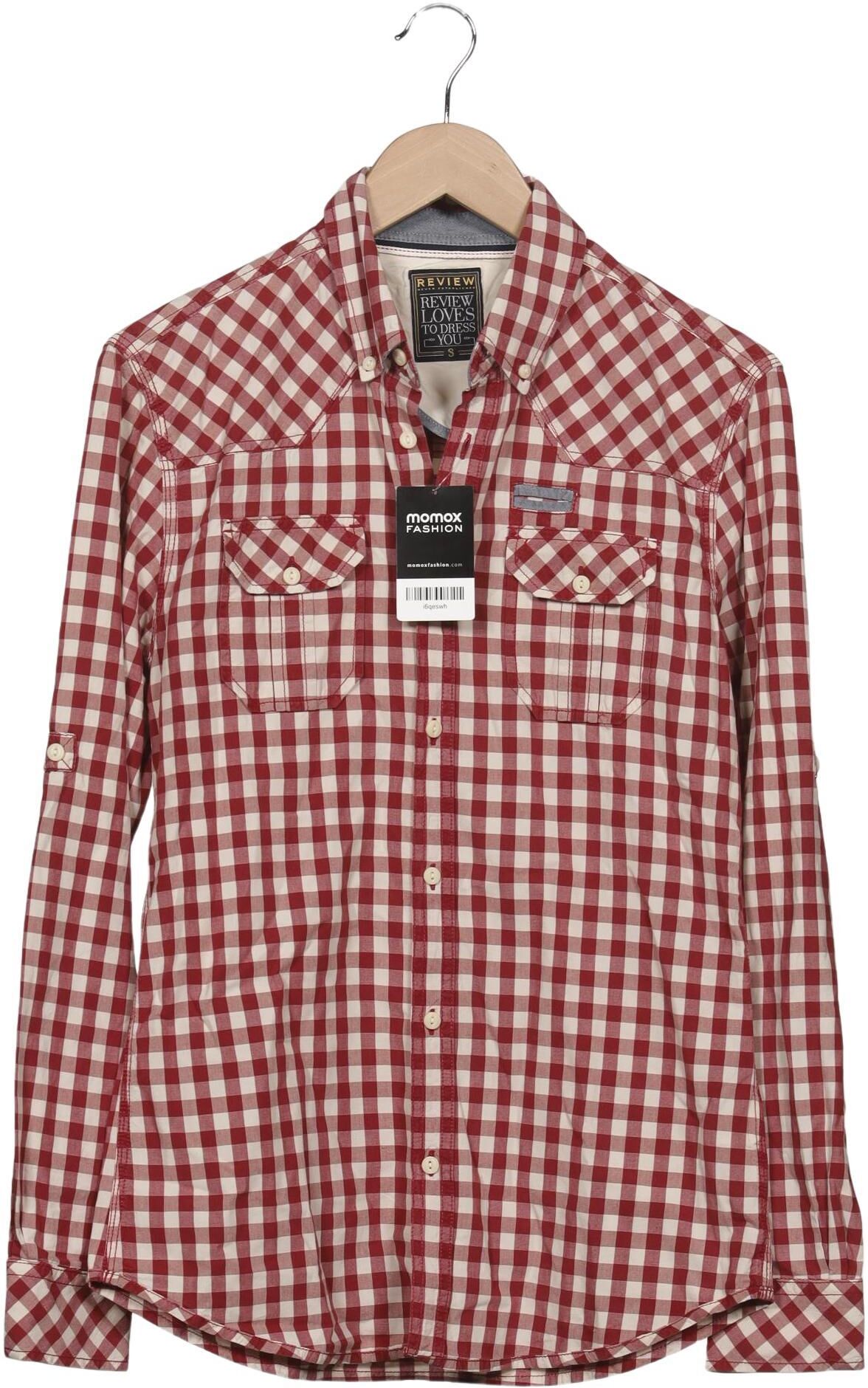 Review Herren Hemd, Mehrfarbig, Gr. S, Baumwolle - Second Hand