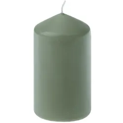 Stumpenkerze 10 cm Wachs Salbei
