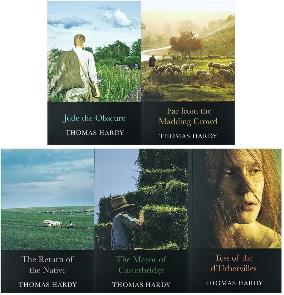 Classic Editions Thomas Hardy 5 Books Collection Set – Tess of the d'Urbervilles & Classic Literature Collection
