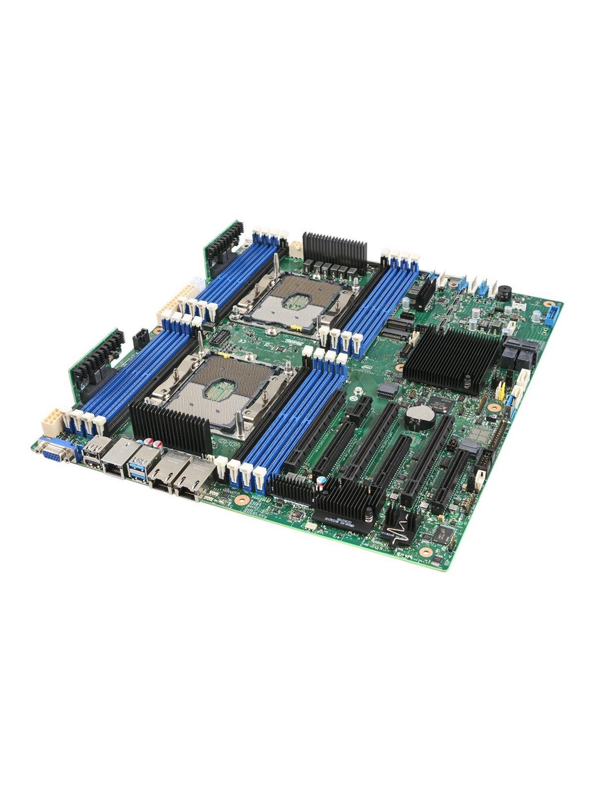 Intel Server Board S2600STQR - motherboa Mainboard - Intel C628 - Intel LGA3647 - DDR4 RAM - SSI (Server)