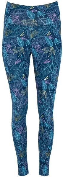Legging imprimé personnalisable pour femme, ceinture réglable Cirene XL FEUILLE BLEU DE LUNE