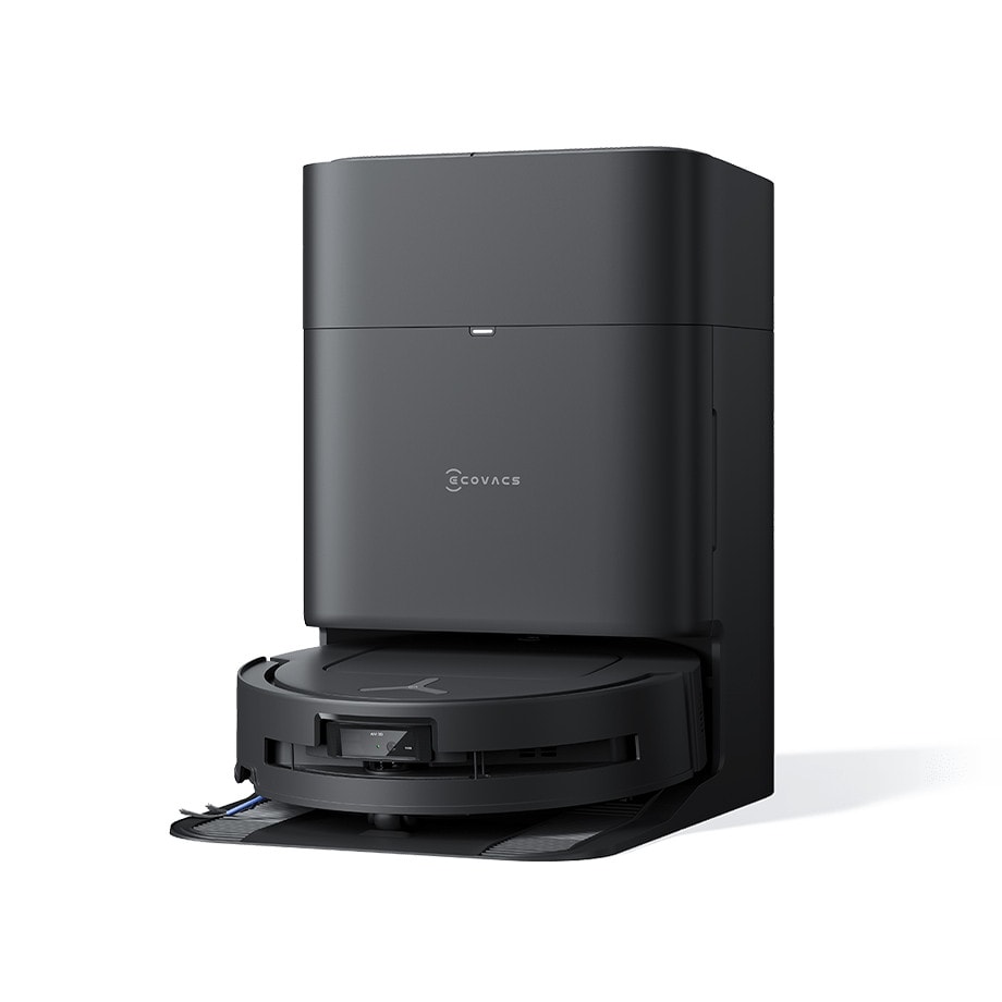 ECOVACS DEEBOT T80 OMNI Saugroboter mit Wischfunktion, 18000Pa, Absaug-/Reinigungsstation, schwarz DEX68-12EC