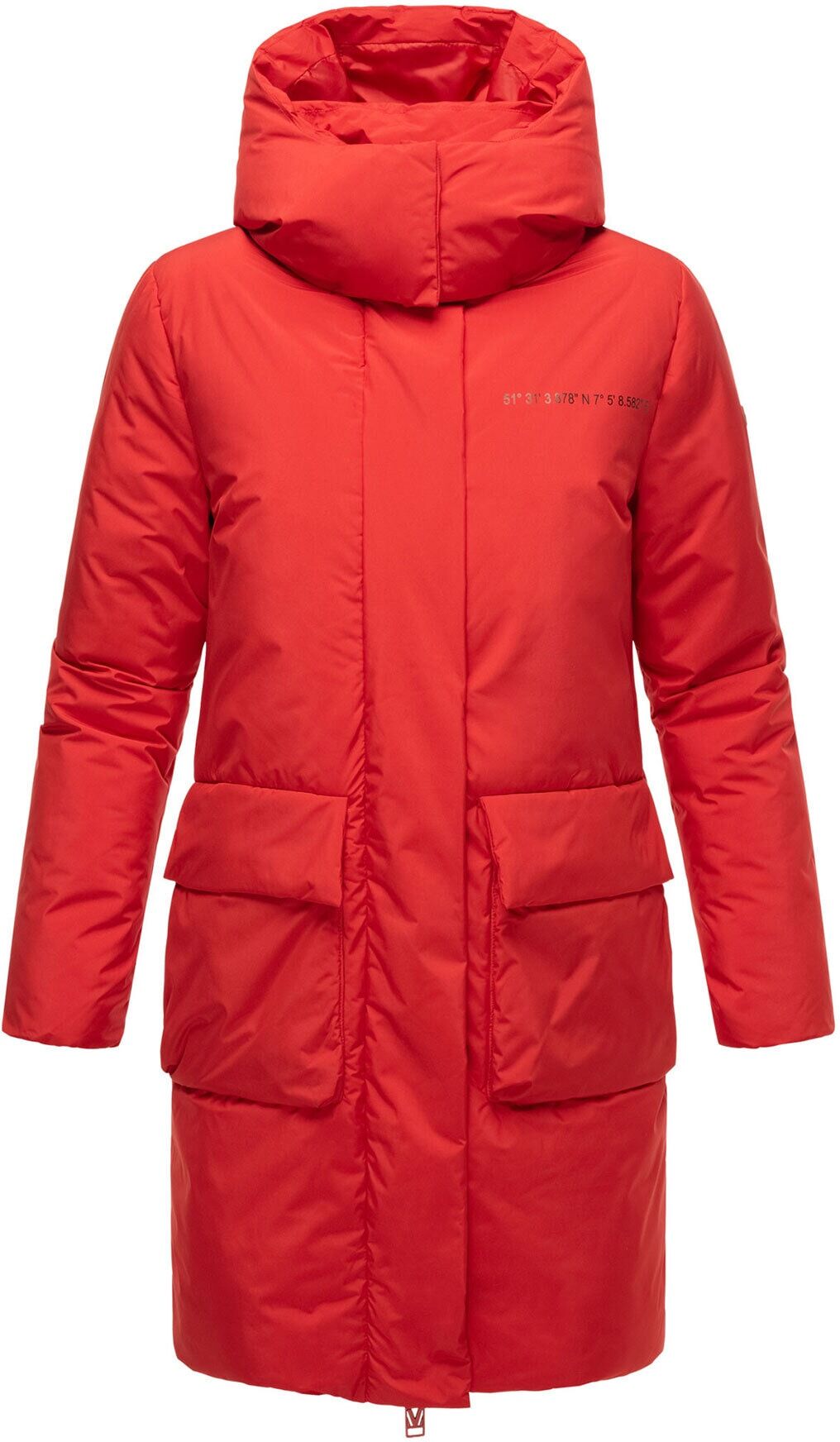 Winterjacke MARIKOO "Marikoo Nanami Damen Winterjacke N023", Damen, Gr. XL, grün (pine olive), Obermaterial: 100% Polyester PES., Jacken Winterjacke