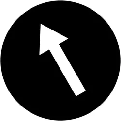 Eaton 218262 Tastenplatte, Pilz schwarz, Symbol Pfeil M22-XDP-S-X8  - 10 Stück