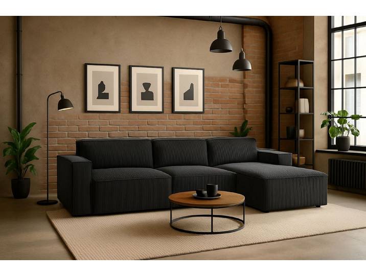 Kaiser Möbel Ecksofa Ecksofa Cursal L-Form – modular, modern, unvergleichlich bequem, Einzelsofa