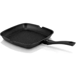 Beka BEKA ENERGY Grillpfanne mit keramischer Antihaftbeschichtung 28 x 28cm, Pfanne + Kochtopf, Schwarz