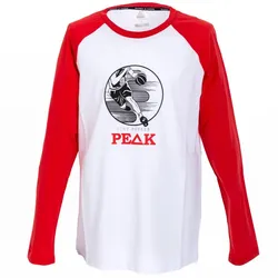 PEAK Tony Parker Langarmshirt Kinder 20674 - rot 150