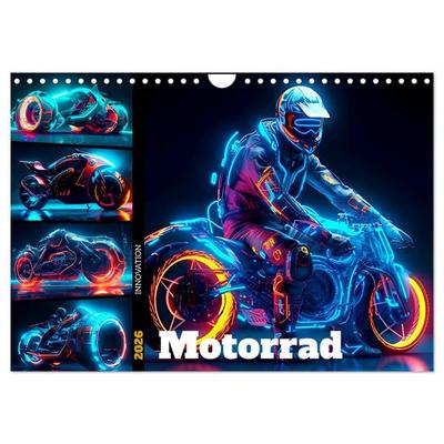 Motorrad Innovation (Wandkalender 2026 DIN A4 quer), CALVENDO Monatskalender