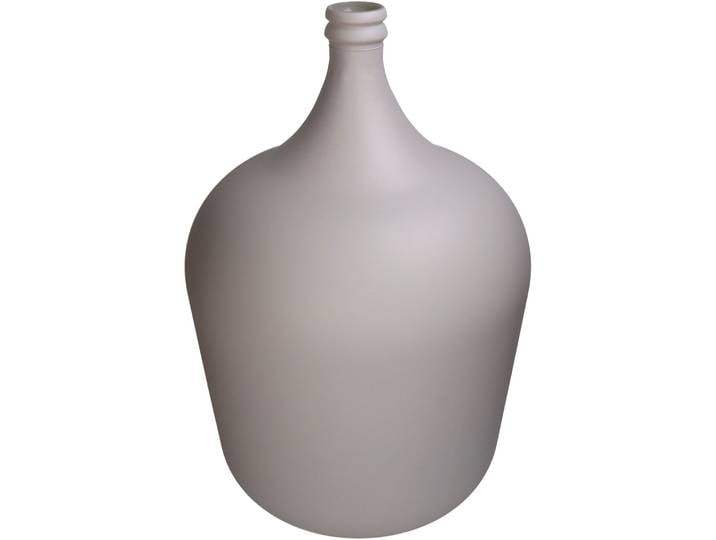 Vase Myko elfenbein Glas D 36.5 H 56 cm