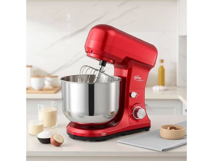 Multifunktionsmixer 5L 1000W, rot