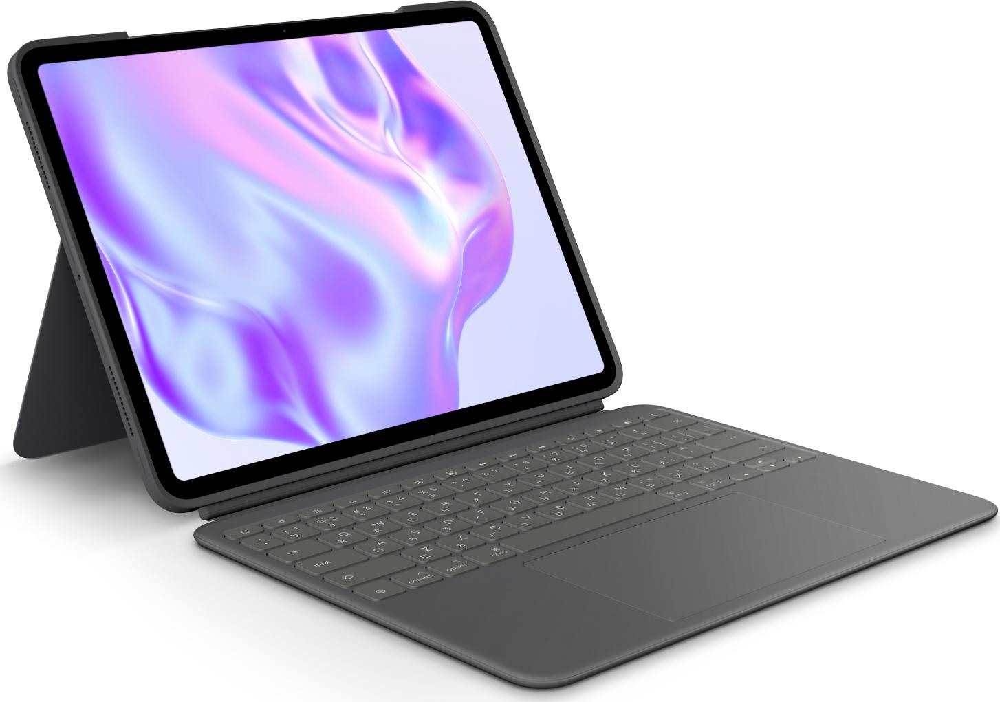 Tastaturhülle mit Trackpad für iPad Pro 13 (M4), Graphite, CH