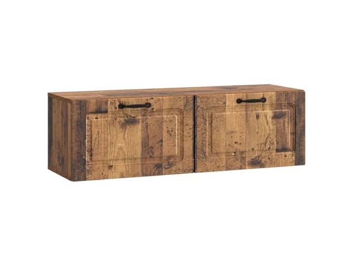 KGHERMDF Wandmontierter TV-Schrank Altholz 98 x 31 x 30 cm Holzwerkstoff, Modernes Entertainment-Center, Kabelmanagement, Platzsparend, Robust