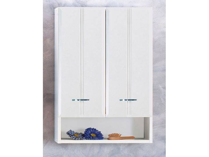 Hängeschrank WELLTIME Rallye , weiß, B:50cm H:71cm T:20cm, Holzwerkstoff, MDF, Schränke, Hängeschrank, Breite 50 cm, mit wechselbarem Türanschlag