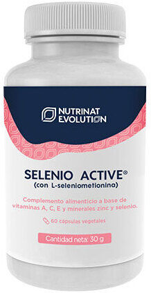 Nutrinat Evolution Selenium Active 60 Vegetable Capsules