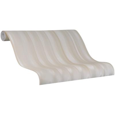 Vliestapete GLÖÖCKLER, beige, B:0,7m L:10,05m, Vlies, Tapeten, moderne Tapete für Wohnzimmer Schlafzimmer Küche