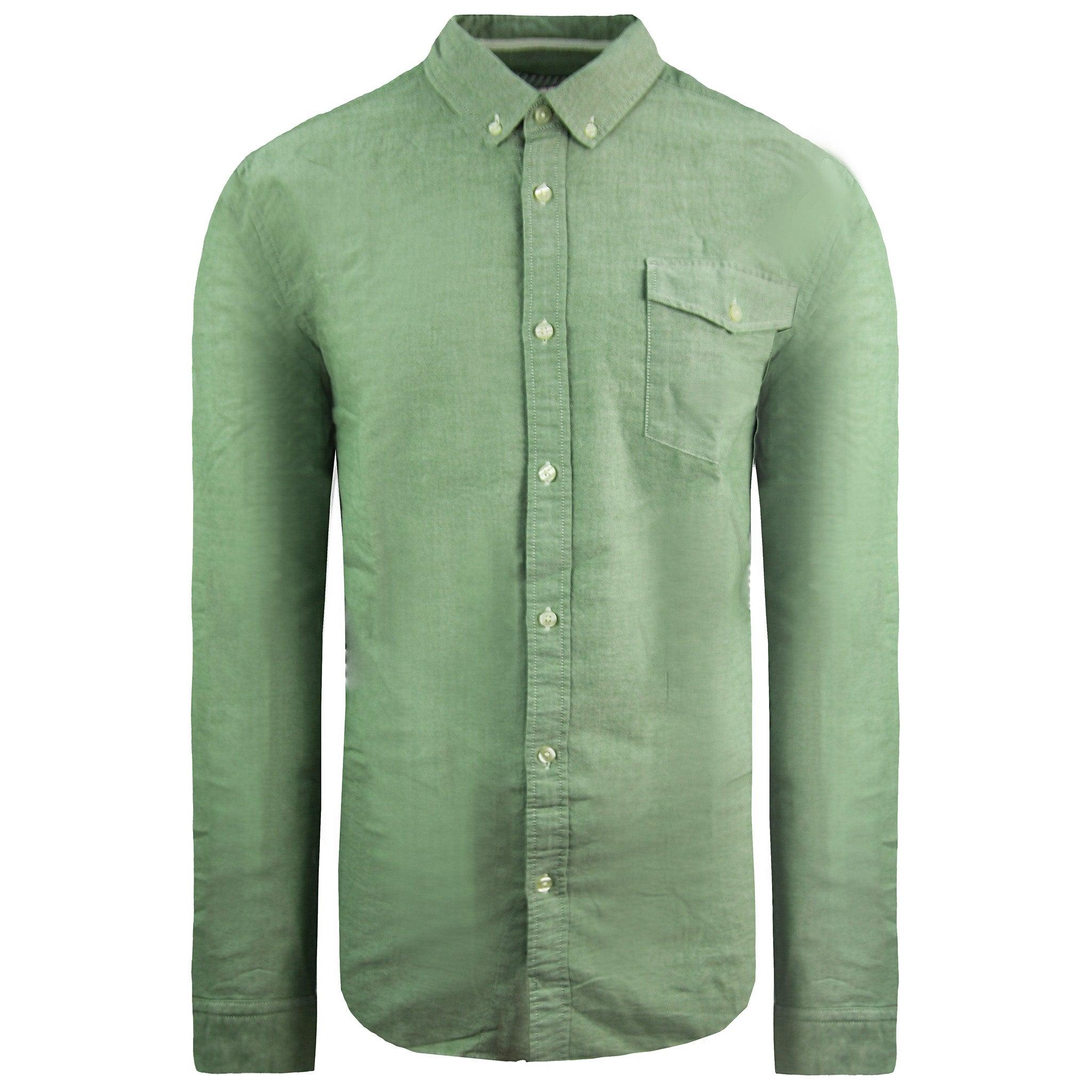 Scotch & Soda Regular Fit Herren Grün Hemd