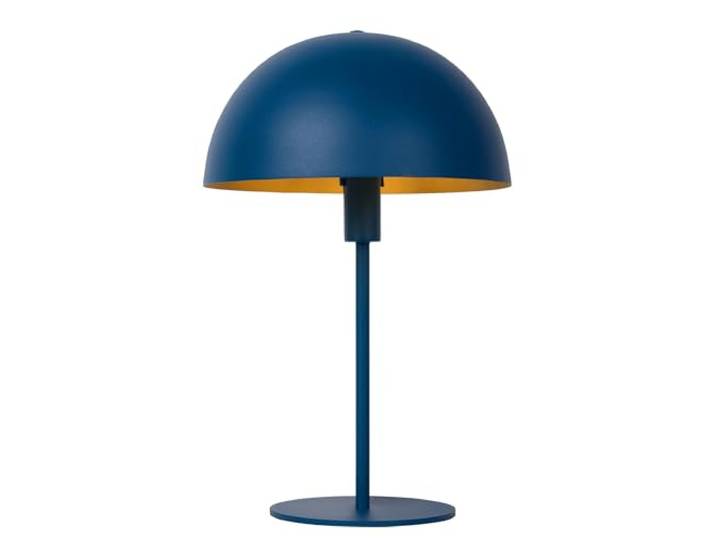 LUCIDE SIEMON - Lampe de table - Ø 25 cm - 1xE14 - Bleu