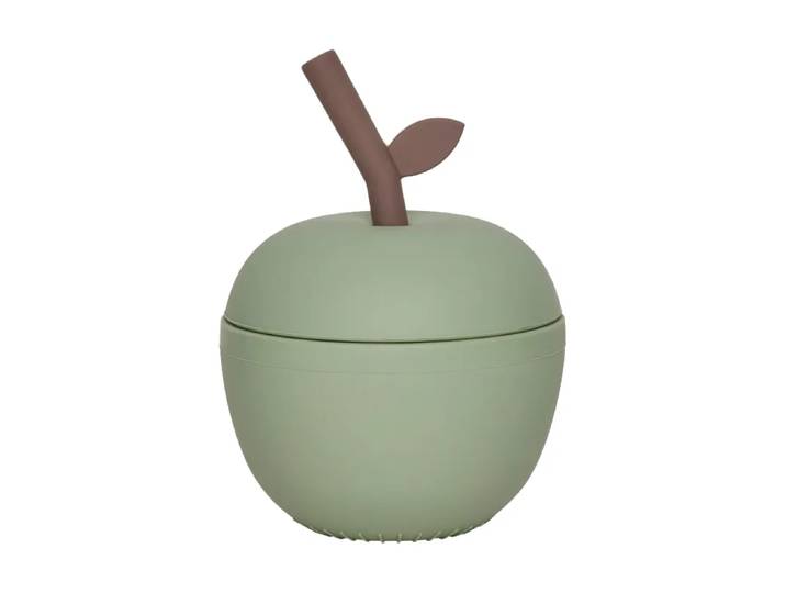 OYOY Apple potje met deksel Green