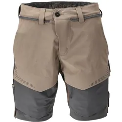 MASCOT Herren Shorts CUSTOMIZED Dunkel Sandbeige / Anthrazitgrau 50 - 22149-605-5689-24C50 - Dunkel Sandbeige / Anthrazitgrau