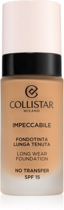 Collistar Impeccabile Long Wear Foundation long-lasting foundation SPF 15 5N Amber 30 ml