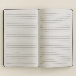 Lavender Velvet Notebook - 80 pages - Believe Yourself