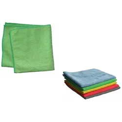 Microfasertuch Arcora Basic Line grün 40x40 cm auf allen Oberflächen einsetzbar, trocknergeeignet