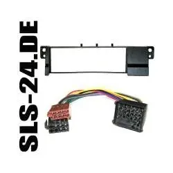 BMW E46 3er ISO Adapter + Professional Radioblende / Autoradio Einbaublende