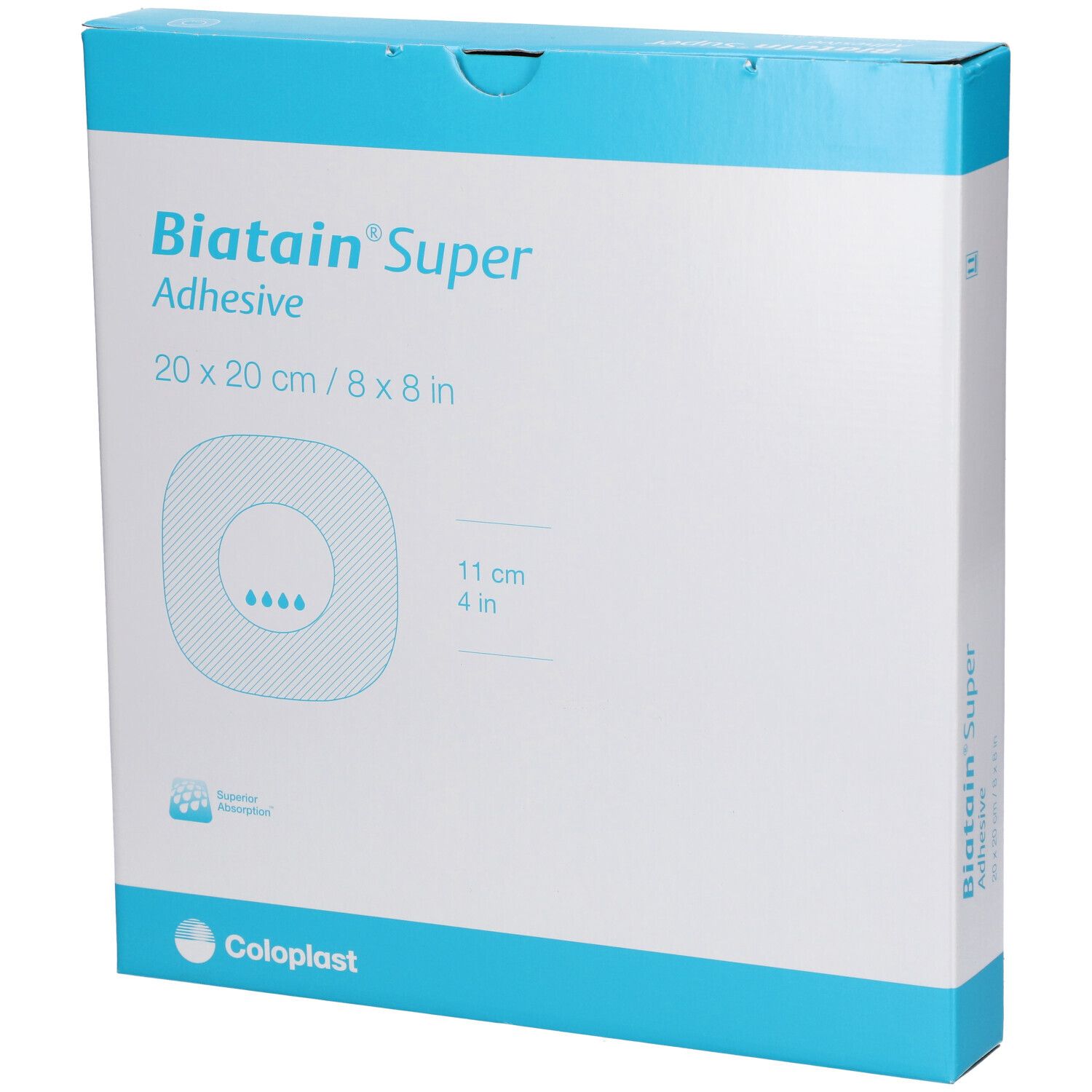 Biatain Super selbst-haftend Superabs.20x20 cm 10 St Verband