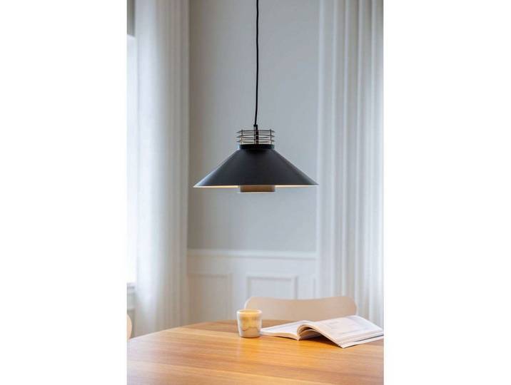 Basic Suspension Noir Ø400 - Cph Lighting - Salon / séjour - Aluminium