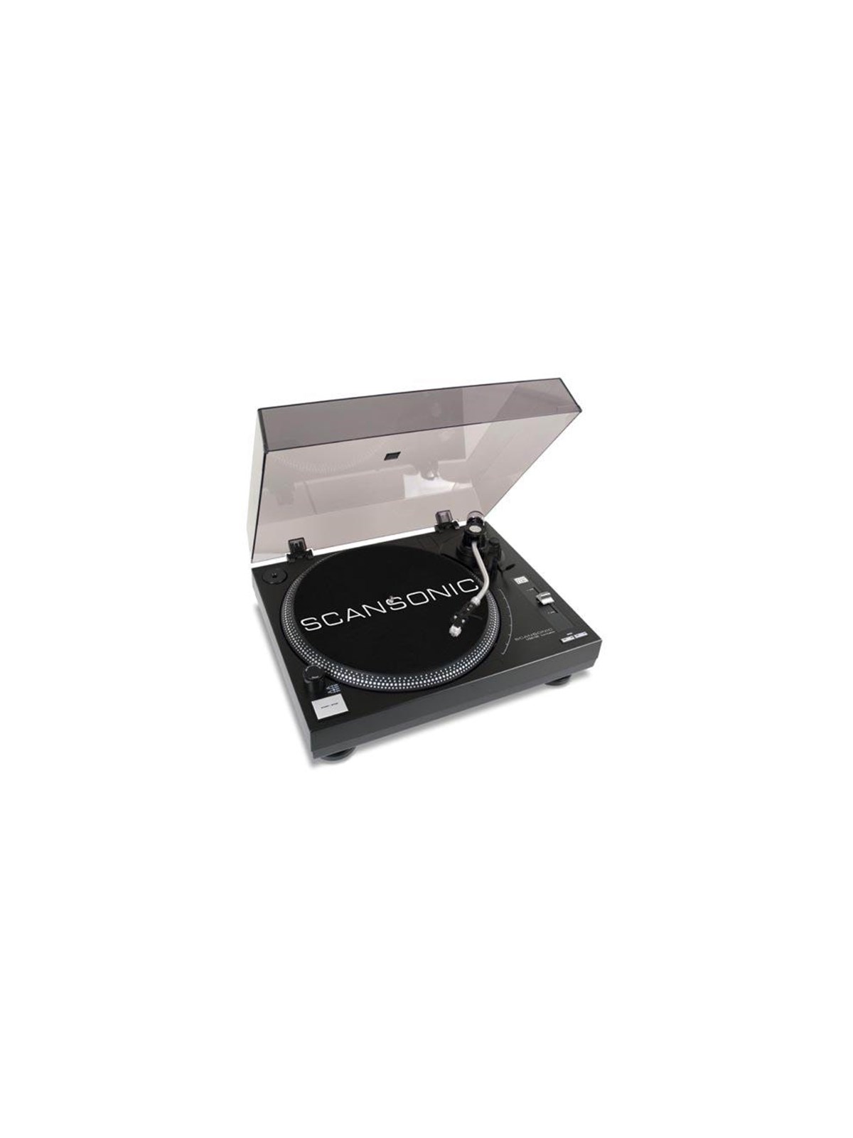 Scansonic USB100 - Plattenspieler Schwarz