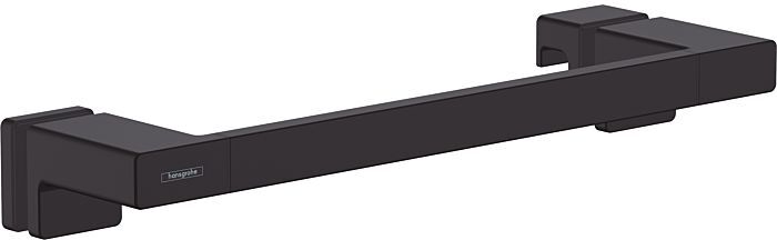 Hansgrohe AddStoris Duschtürgriff 41759670 Dicke des Glases 6-12mm, Metall, mattschwarz