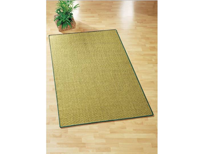 Brücken und Teppiche aus Sisal – die reine Natur, Grün, Größe 252 (Teppich, 165x235 cm)